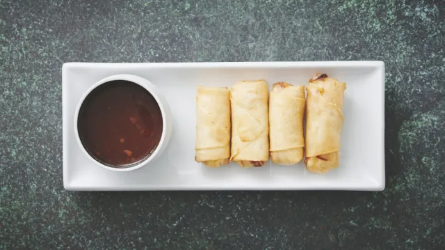 Hjemmelavede mini forårsruller fra Leo's Wok