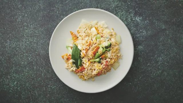 Khow pat fra Leo's Wok