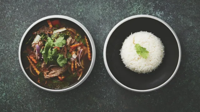 Nam nuea yang fra Leo's Wok