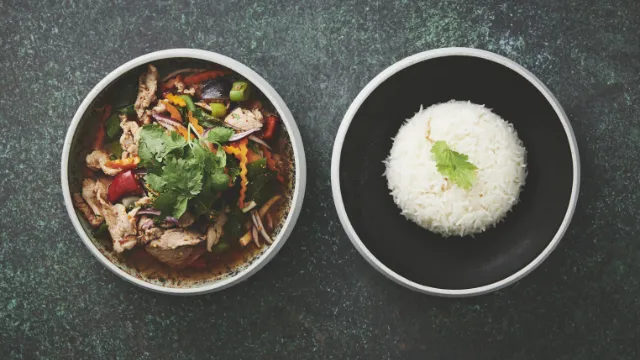 Nam dtok muu fra Leo's Wok